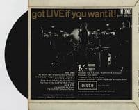 THE ROLLING STONES Got Live If You Want It EP Vinyl Record 7 Inch Decca 1965
